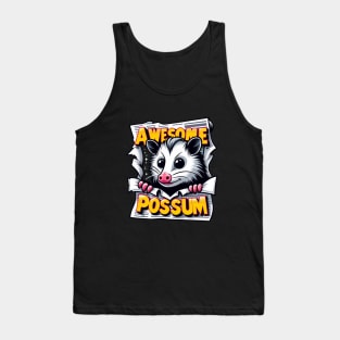 Joyful Opossum Tank Top